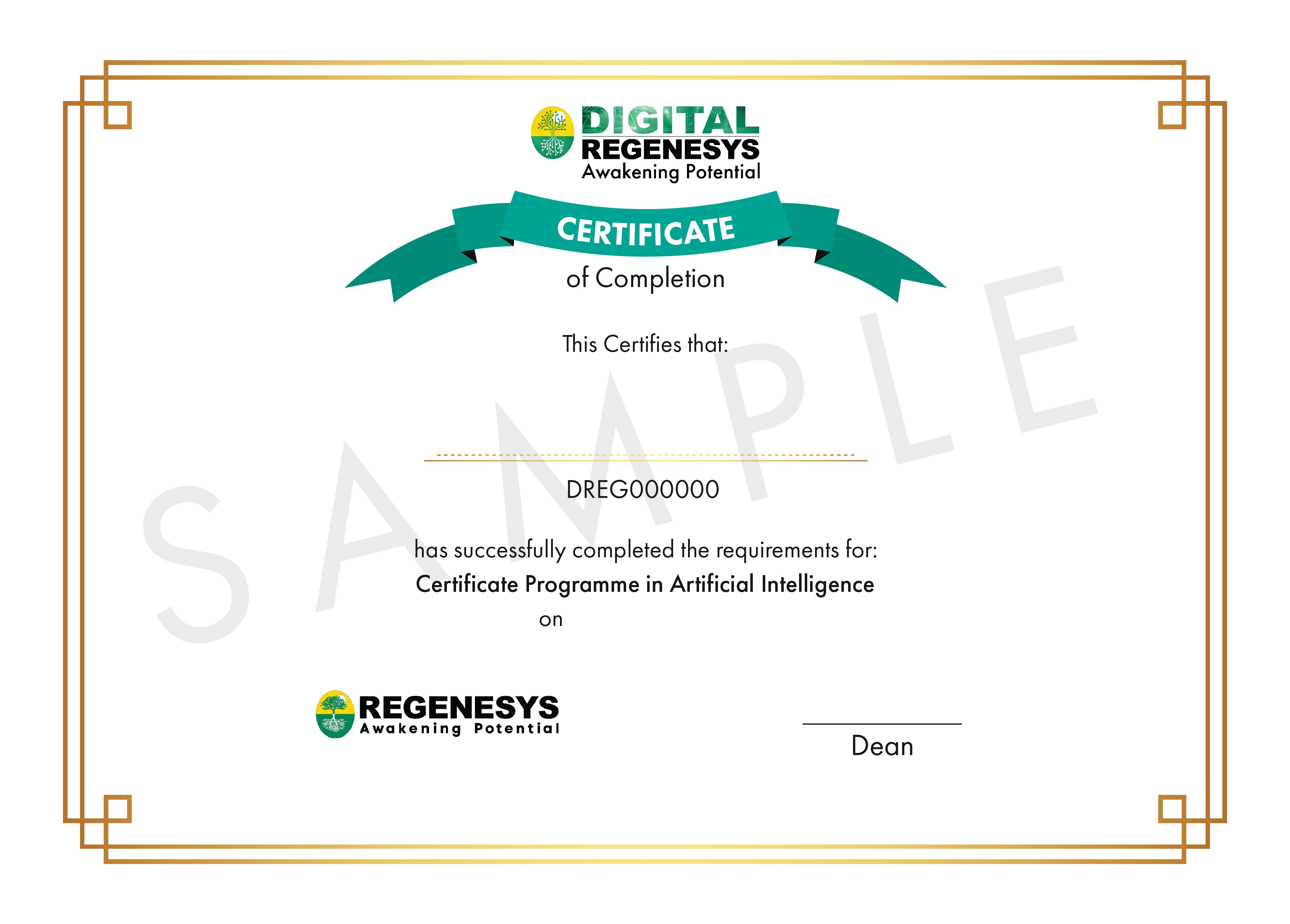 Certification Image