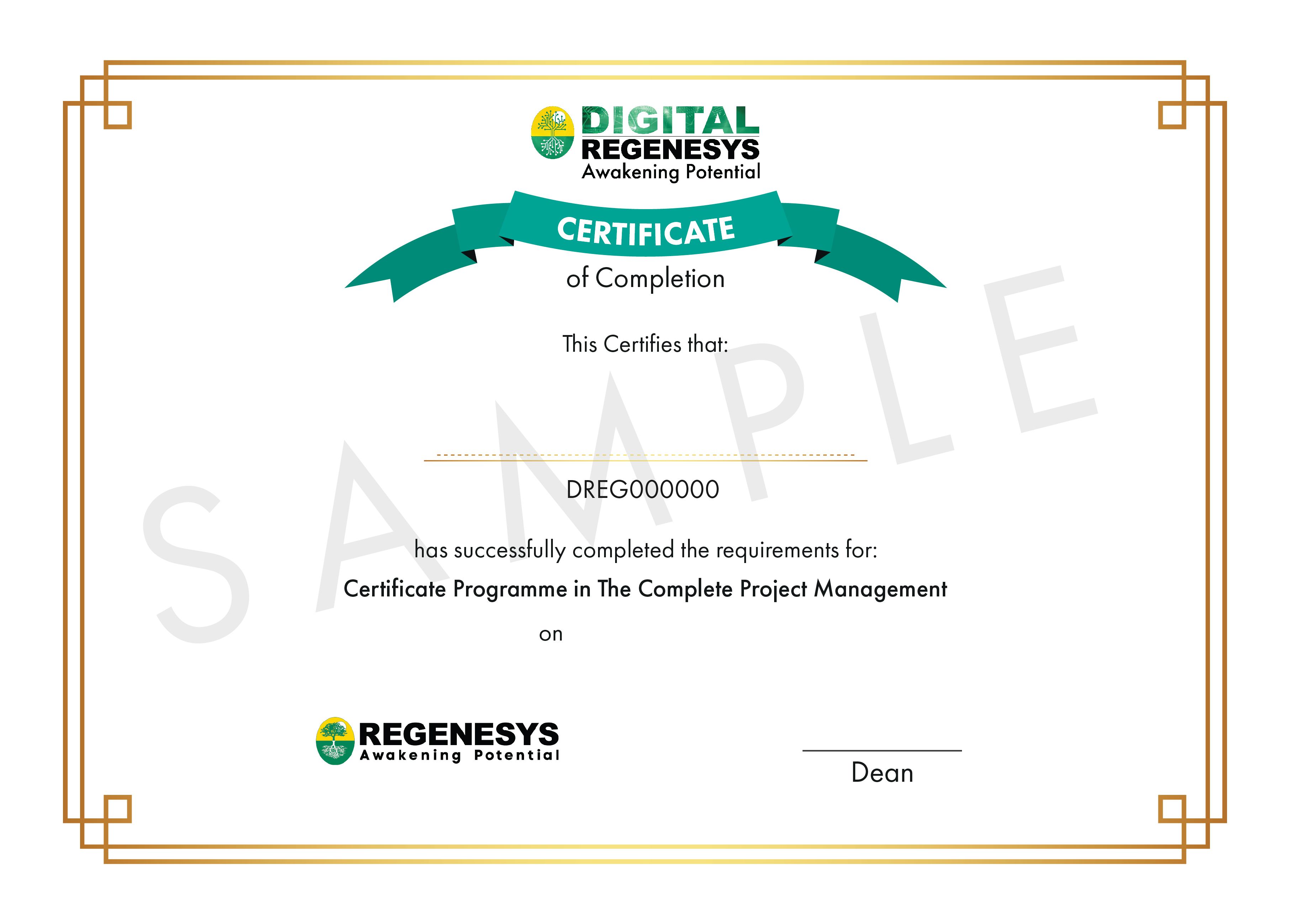 Certification Image